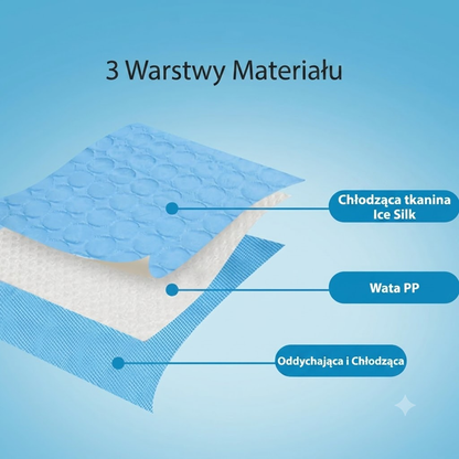 Chłodząca mata dla psa